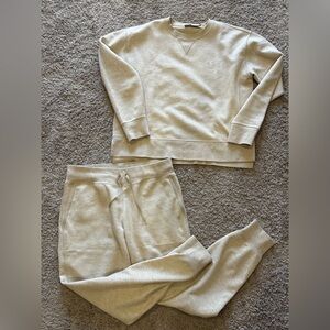 Ralph Lauren Light Gray sweatshirt set